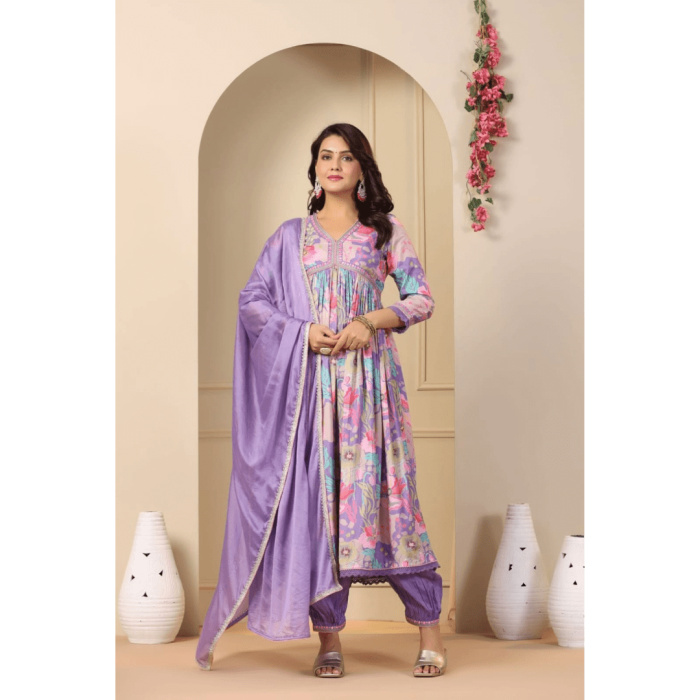 anarkali-suit-with-afghani-salwar