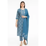 Pure Cotton Block Printed Suit