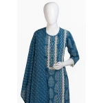 Cotton Block Printed Suit