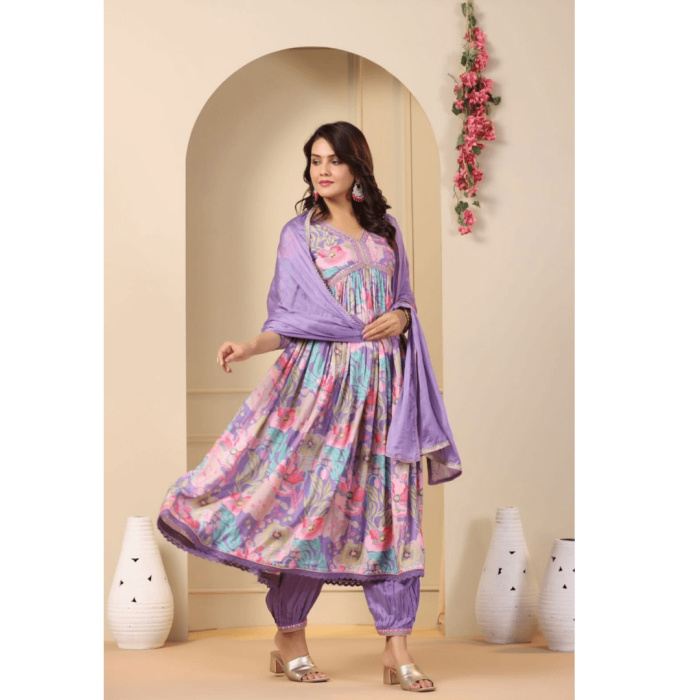 anarkali-suit-with-afghani-salwar