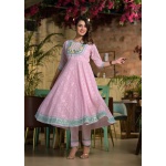 Full Embroidery Anarkali Suit