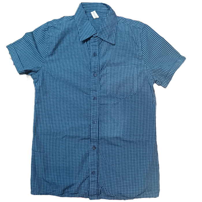 Boys-half-sleeves-blue-shirt