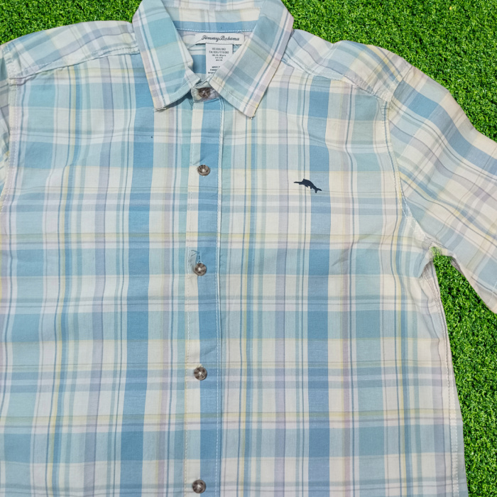 Boys half sleeves check Shirt