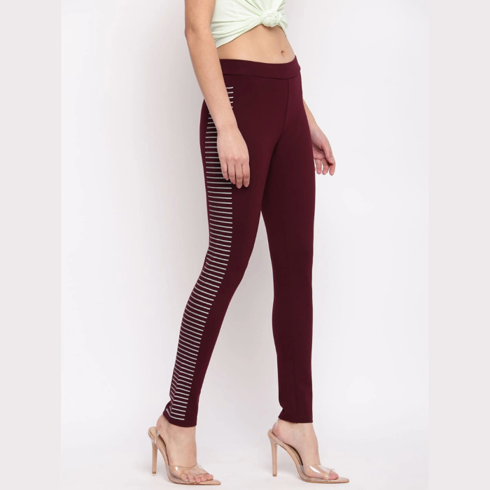 Branded-Wine-Colour-Jegging