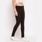 Full Length Slim Jeggings brown