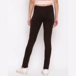 Full Length Slim Jeggings brown