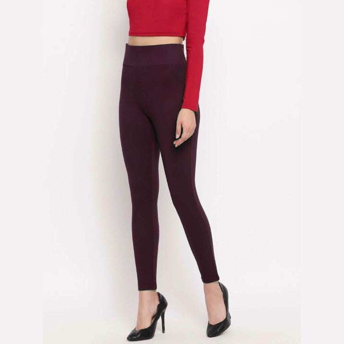 Full-Length-Slim-Jeggings-wine-colour