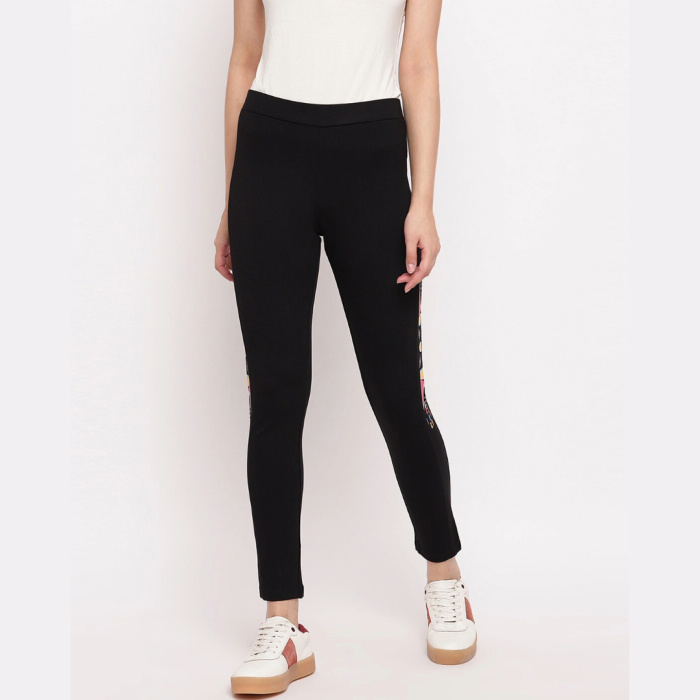 Slim-Black-Jeggings-with-Elasticated-Waistband