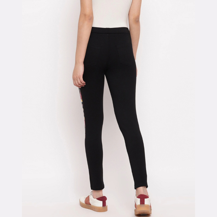 Slim-Black-Jeggings-with-Elasticated-Waistband