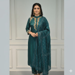 Dola Silk Partywear Suit with Handwork for Women – Aadvic