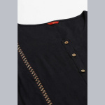 Black-Bock-Pleated-Embroidered-kurta