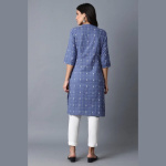 Branded-Dark-Blue-Printed-kurta