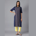 Branded-Navy-Casual-kurta