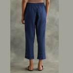 Indigo-Solid-Straight-Pants