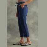 Indigo-Solid-Straight-Pants