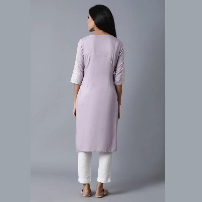 Lilac-Placement-Print-Branded-kurta