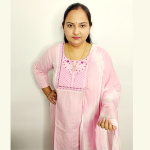 Pink-Colour-pure-cotton-3-Pcs-Suit