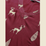 Women Maroon Ethnic Motifs Printed Kurta