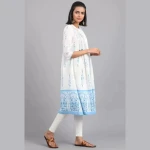 Women-Floral-Print-A-Line-Kurta
