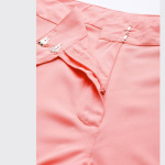 Women Pink Solid Trousers