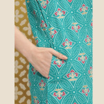 Women Ethnic Motifs Printed Straight Rozana Kurta