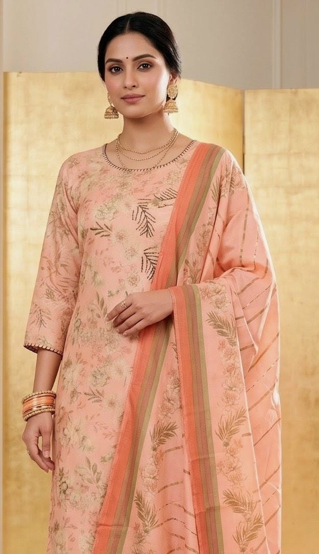 Muslin Partywear Suit for Women