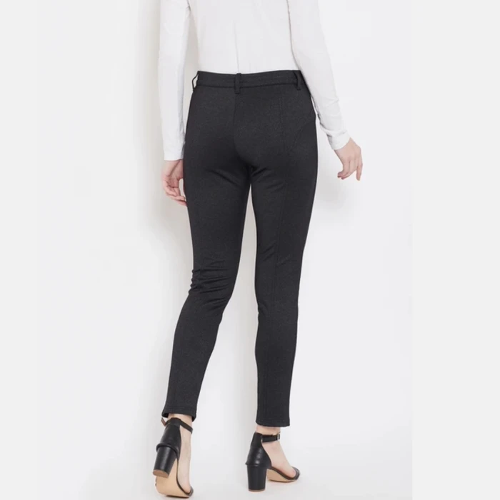 Branded Black Jegging