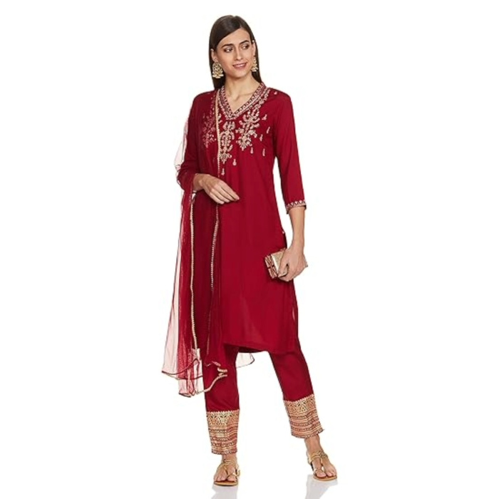 Pure Cotton full Zari work Kurti