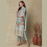 Printed Kurta with Pants and Dupatta
