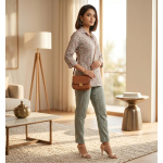 Printed Cotton Co-ord Set for Women
