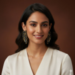 Handmade Beads Earrings Leaf Design – Imitation Jewellery for Women