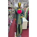Shimmer Kurti Set with Designer Divider and Contrast Dupatta