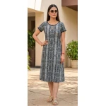 Western Wear Dress with Handwork on Neckline for Women